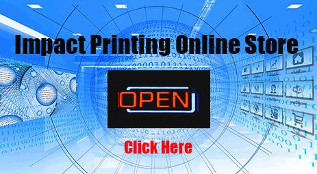 Impact Printing Online Store Open Banner.
